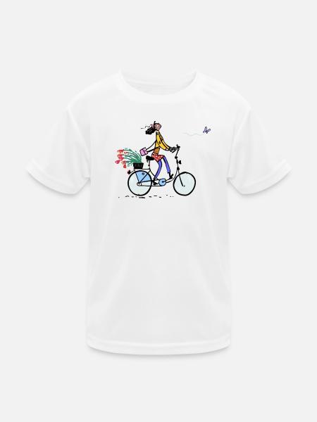 Guten Morgen schöner Tag - Kinder Funktions-T-Shirt - Weiß