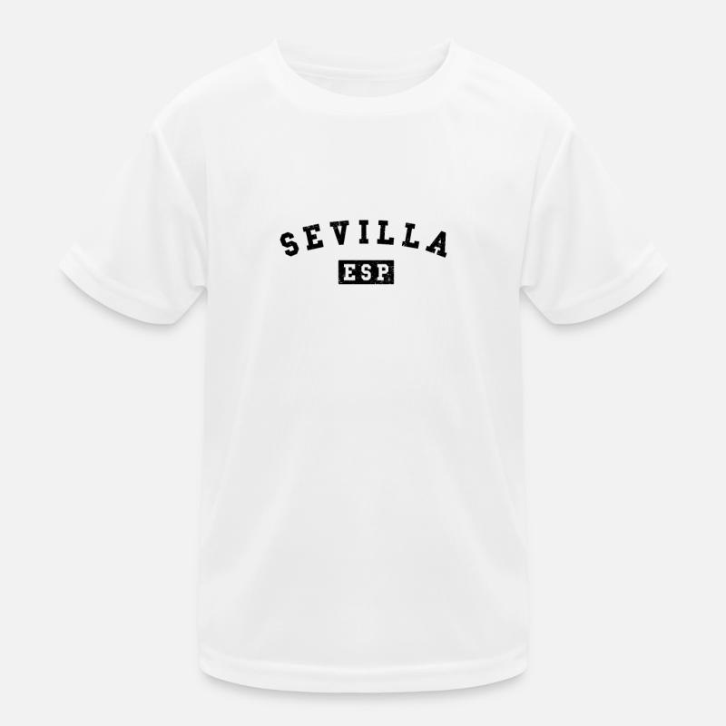 Sevilla Design - Arched Text ESP Kinder Funktions-T-Shirt