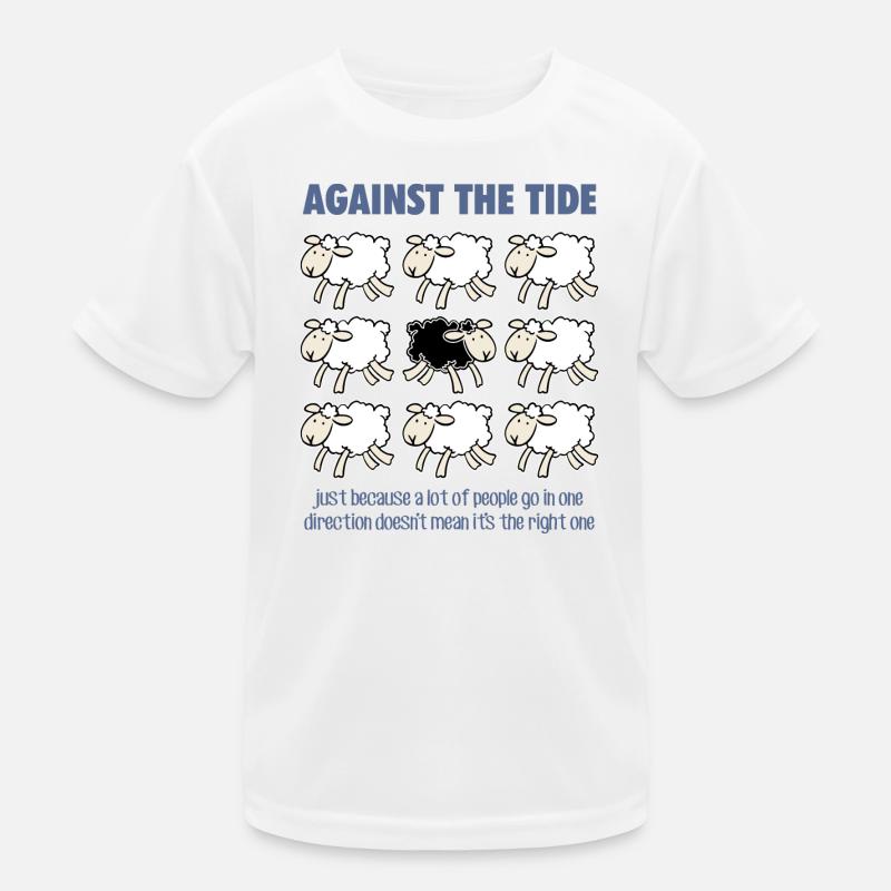 Gegen den Strom Kinder Funktions-T-Shirt