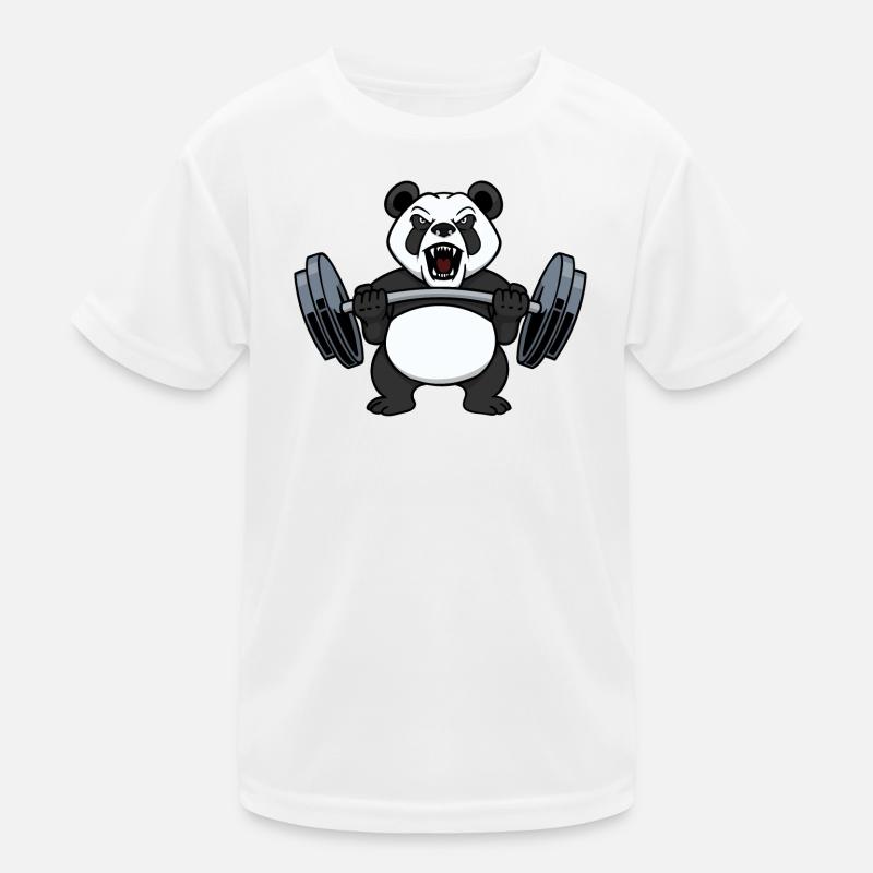 Bodybuilder weight training weights weights Kids Functional T-Shirt