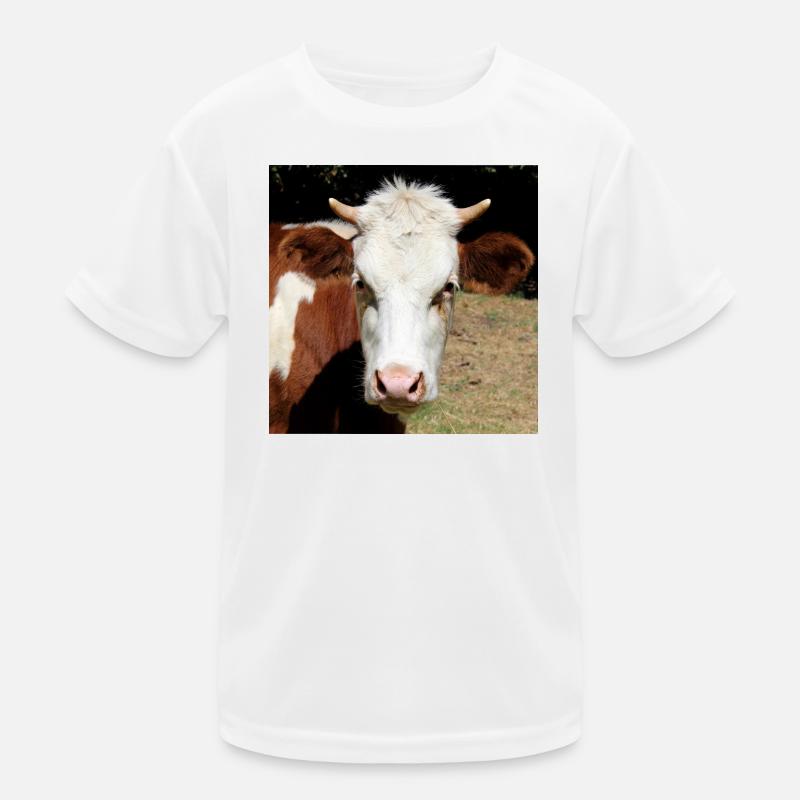 Affiche vache T-shirt sport Enfant