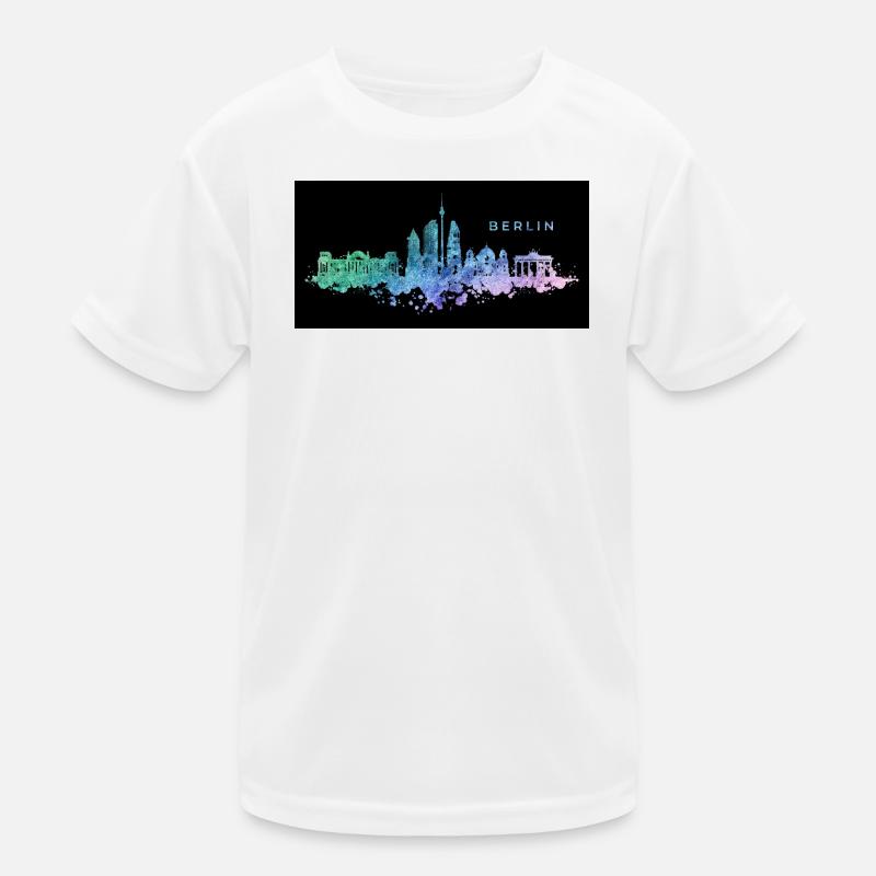 Skyline de Berlin T-shirt sport Enfant