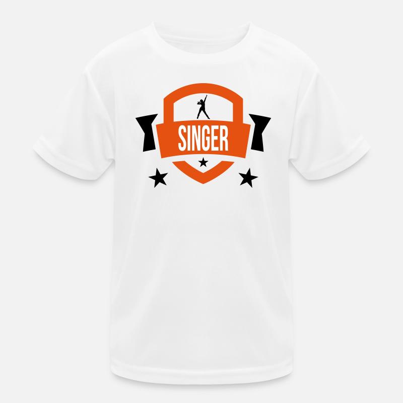 Singer - Sing 🎤 Kids Functional T-Shirt