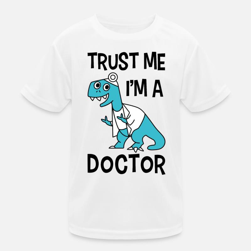 Arzt Doktor Kinder Funktions-T-Shirt