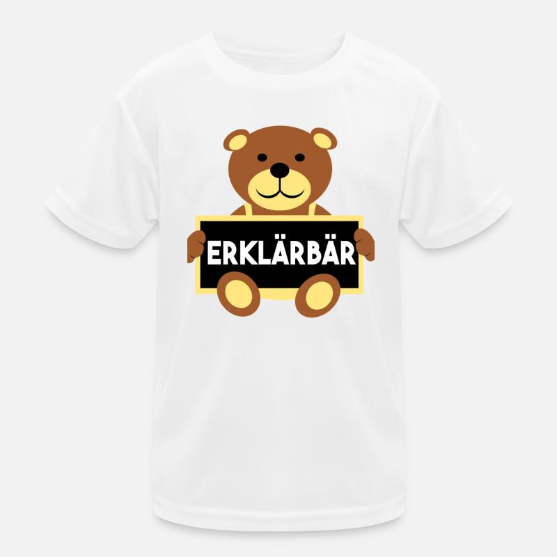 Erklärbär Referendar Lehrer Kinder Funktions-T-Shirt