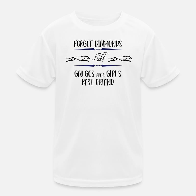 Galgos en cours d'exécution T-shirt sport Enfant