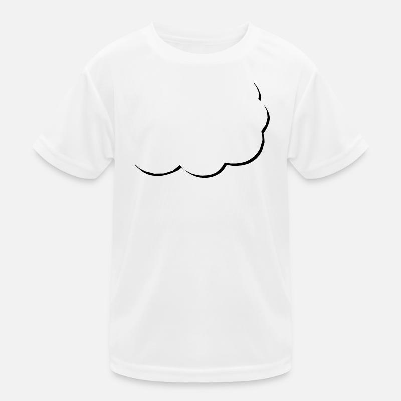speech balloon | half speech bubble | Cloud | Cloud Kids Functional T-Shirt