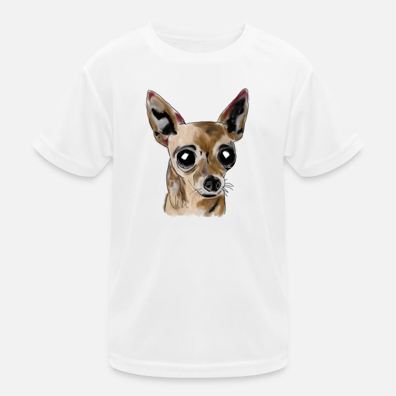 Chihuahua Kinder Funktions-T-Shirt