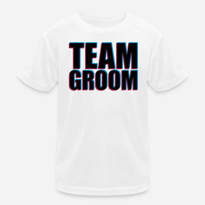 Groom 3D Team Kinder Funktions-T-Shirt