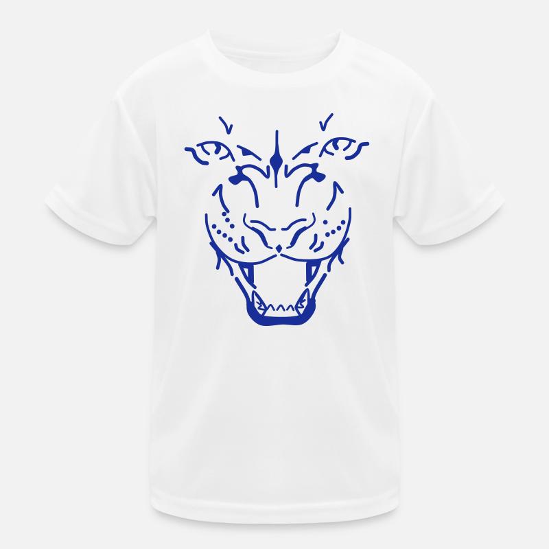 tiger - Kids Functional T-Shirt - white