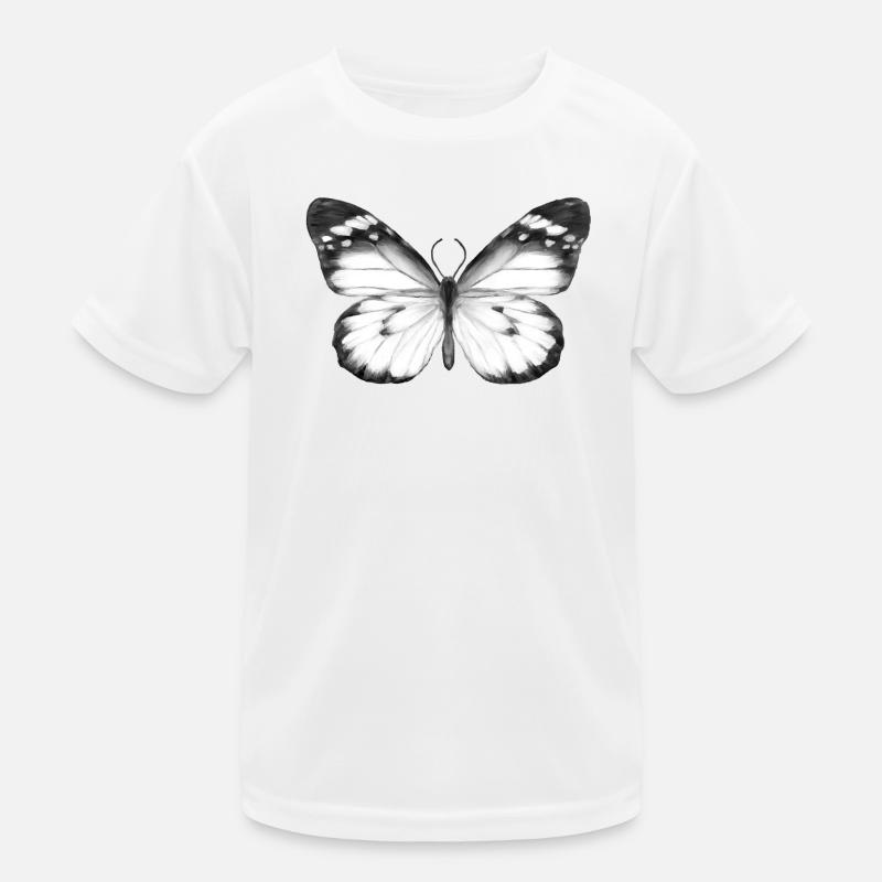 Papillon monochrome T-shirt sport Enfant