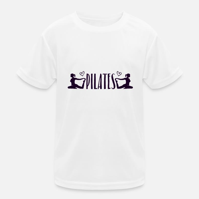 Pilates Kinder Funktions-T-Shirt