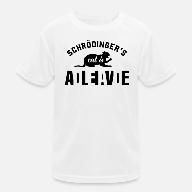 Schrodingers Cat Kids Functional T-Shirt