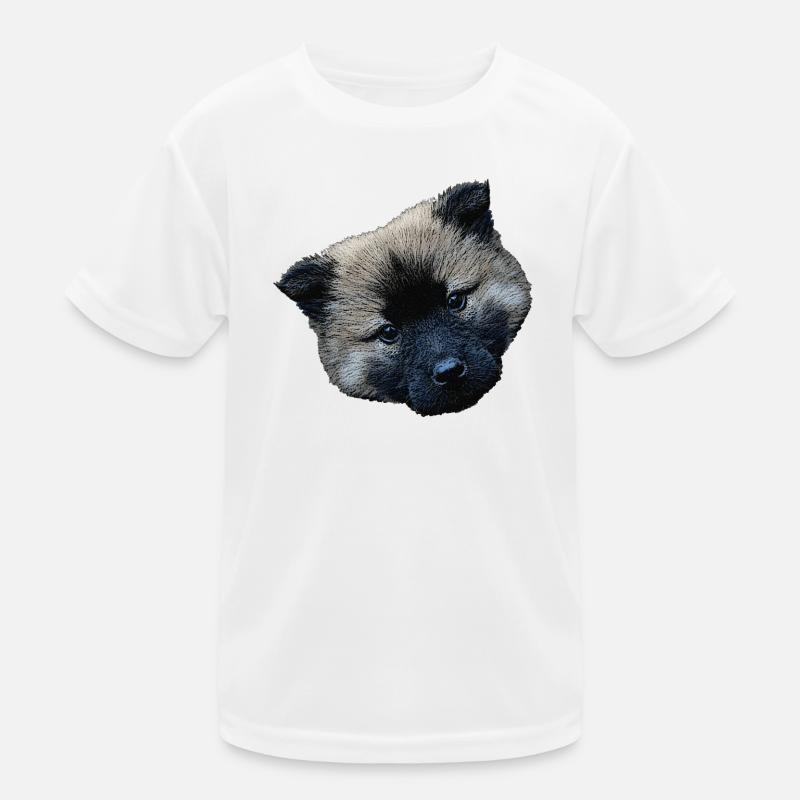 Fermeture du chiot, chiot eurasier T-shirt sport Enfant