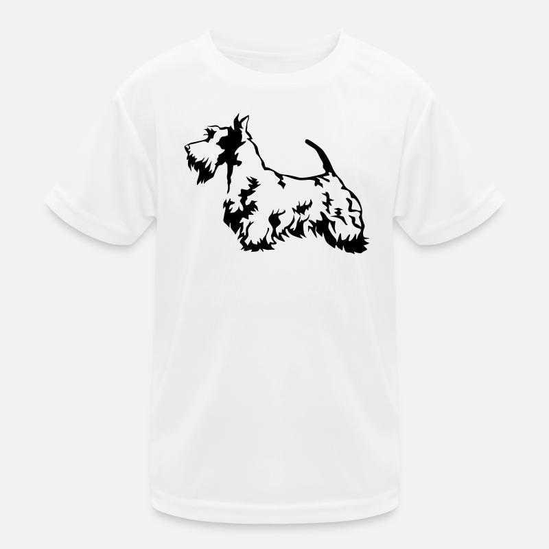 Terrier écossais T-shirt sport Enfant