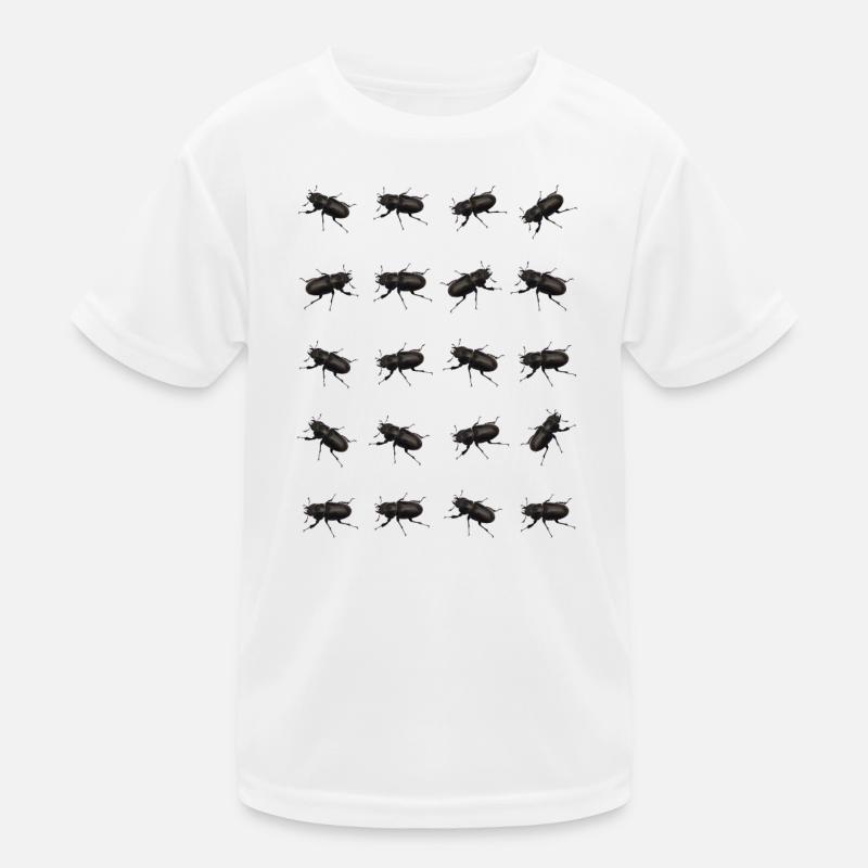 Stag Pattern Kids Functional T-Shirt