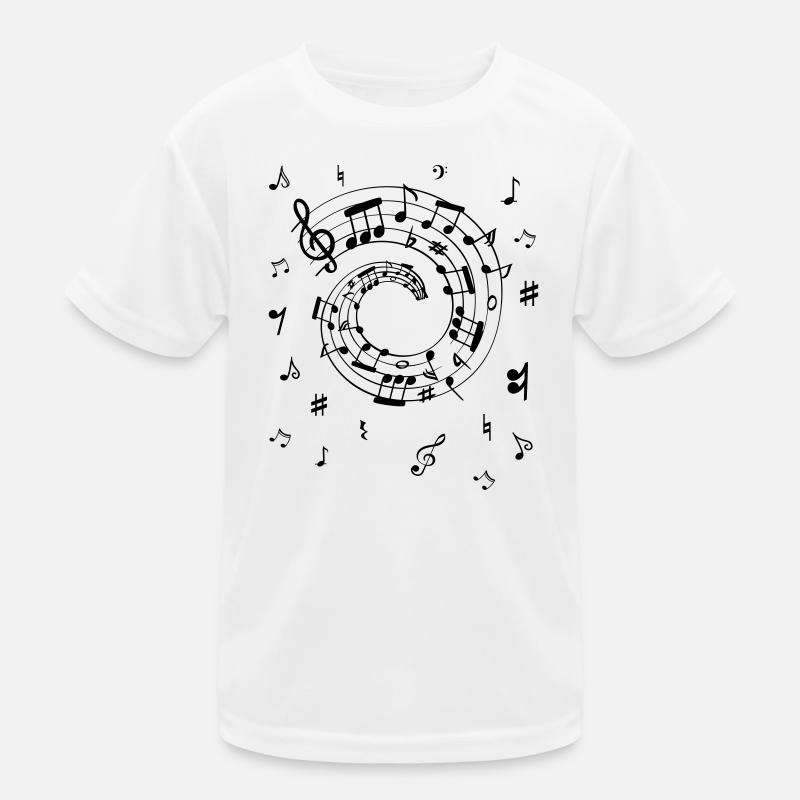Notes de musique T-shirt sport Enfant