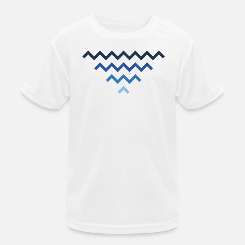 Waves Kids Functional T-Shirt