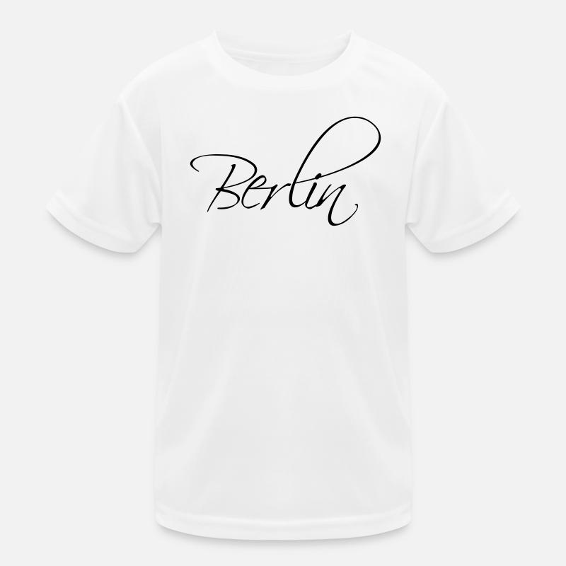 Lettrage de calligraphie de Berlin T-shirt sport Enfant