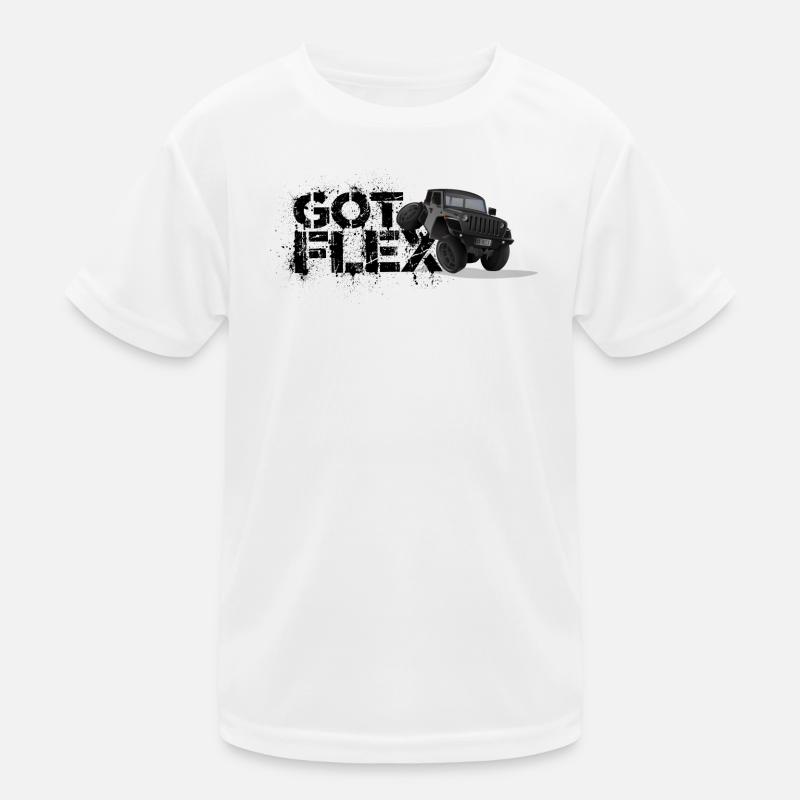 GOT FLEX - SUV - Off Road / Grey Kids Functional T-Shirt