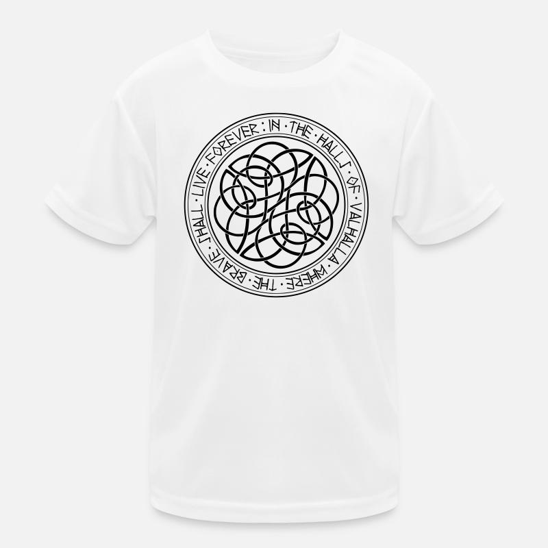 viking - Kids Functional T-Shirt - white