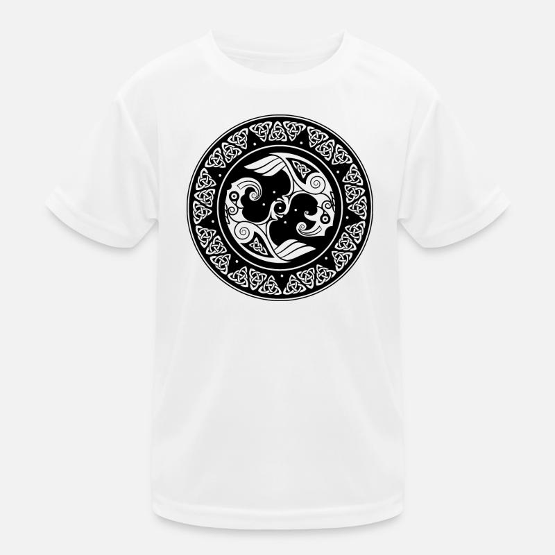 Wikinger Kinder Funktions-T-Shirt