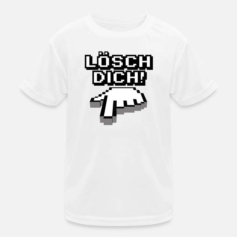 Lösch dich Kinder Funktions-T-Shirt