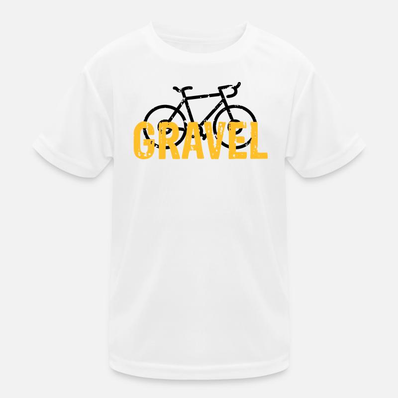 Gravel bike Kids Functional T-Shirt