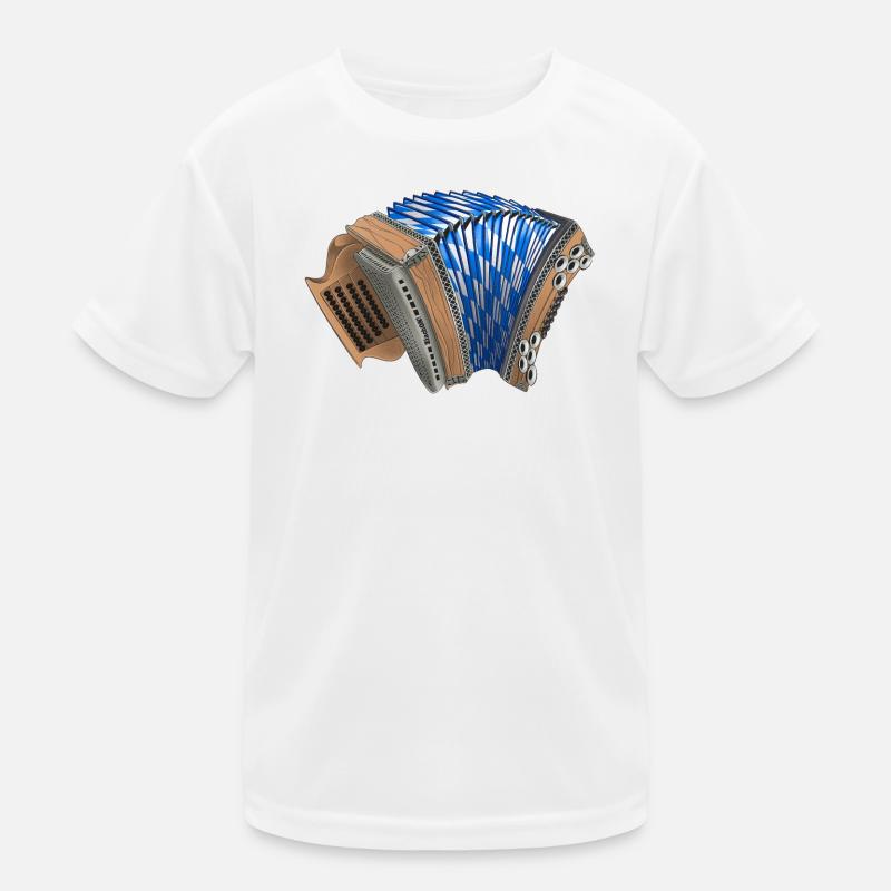 Styrian Harmonica - Bavaria | ZiachON! Kids Functional T-Shirt