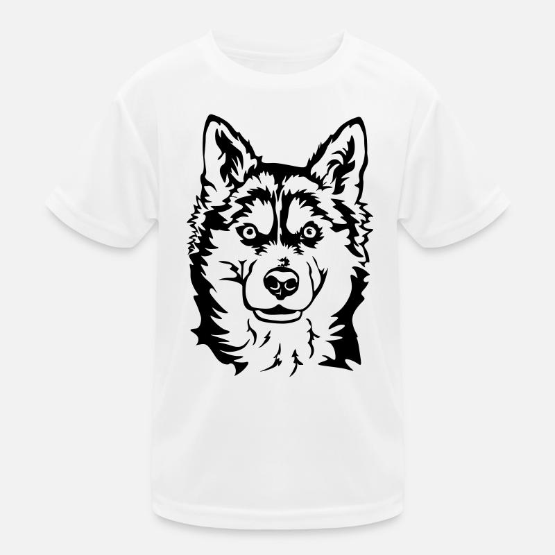 Husky Head Kids Functional T-Shirt