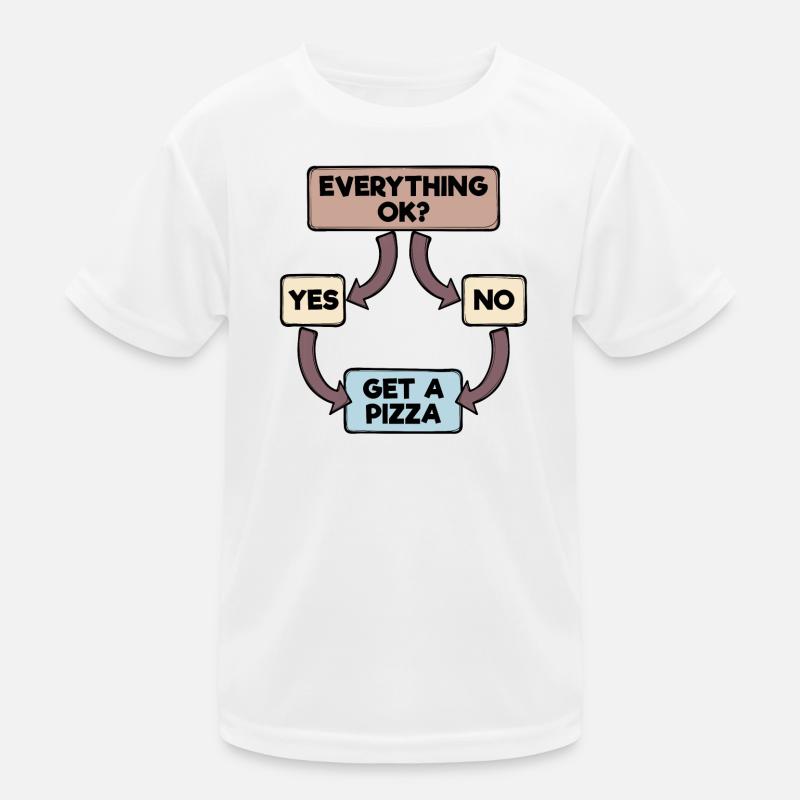Lustiges Design Cooler Spruch Kinder Funktions-T-Shirt