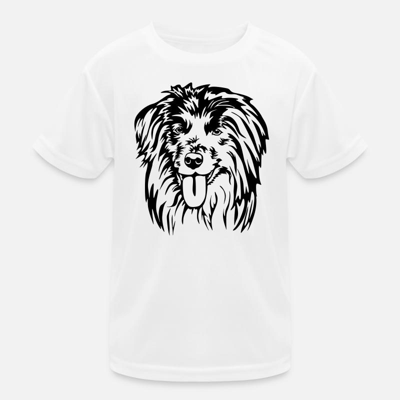 Berger des Pyrénées Kopf Kids Functional T-Shirt