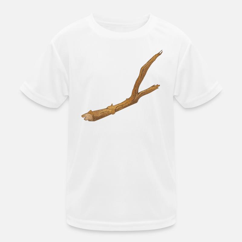 ein Stück abgebrochener Ast eines Baums Kinder Funktions-T-Shirt