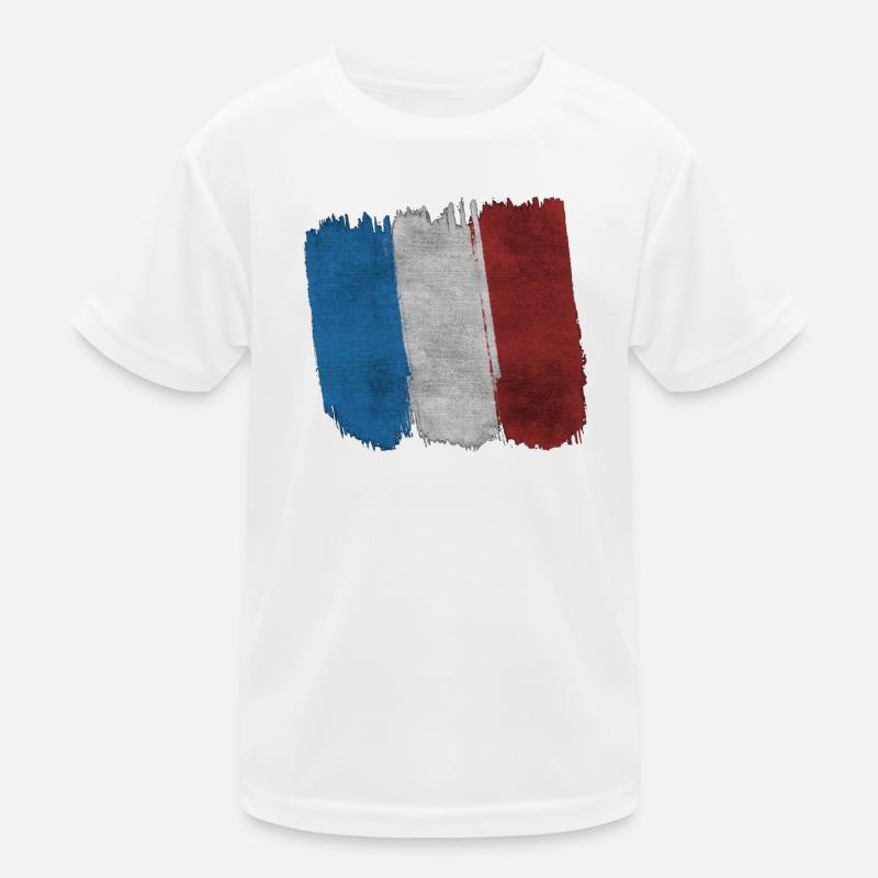 French flag Kids Functional T-Shirt