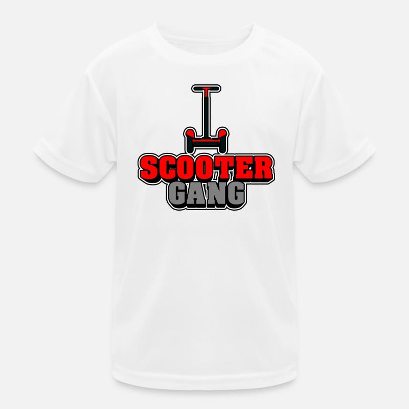 Scooter-Bande Kinder Funktions-T-Shirt