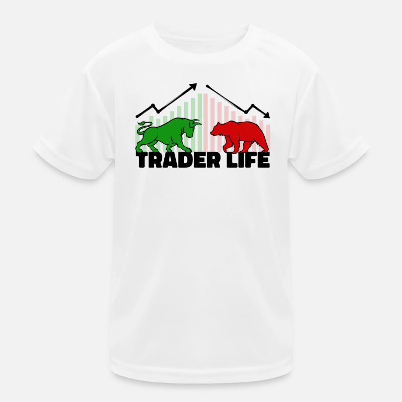 Finanzen Statement Traden Kinder Funktions-T-Shirt