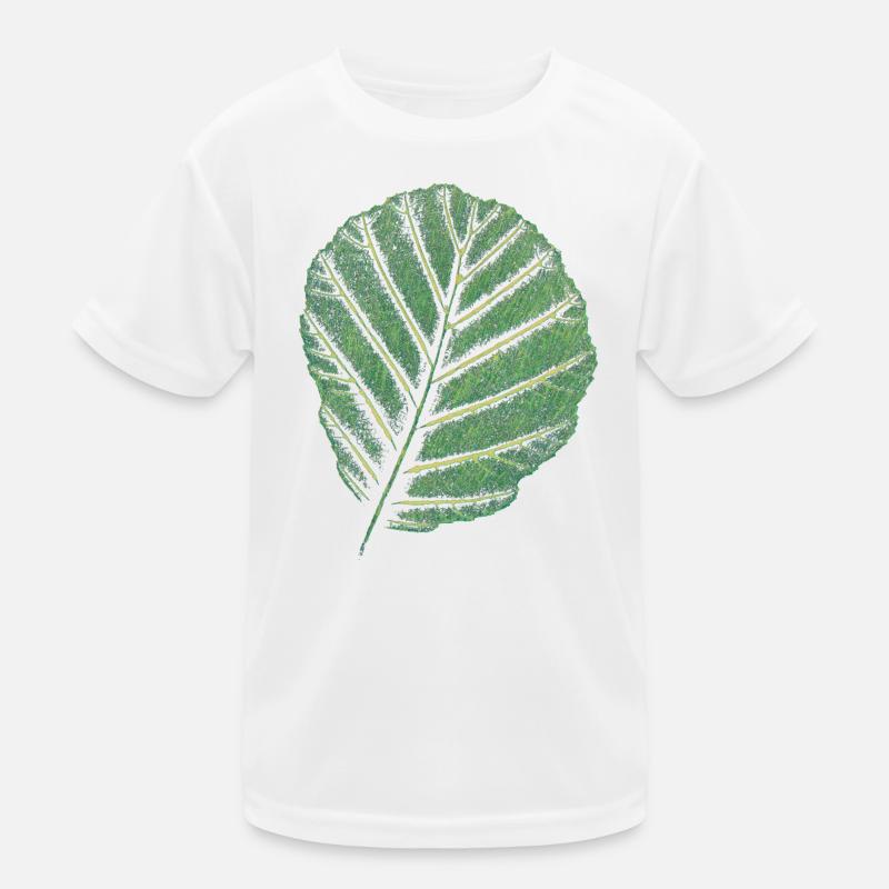 Leaf Alder / Original Art Print Kids Functional T-Shirt