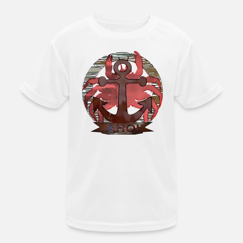 Maritime Crab Kids Functional T-Shirt