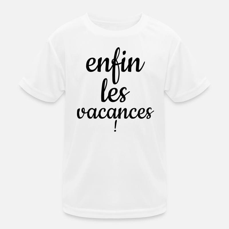 vacances T-shirt sport Enfant