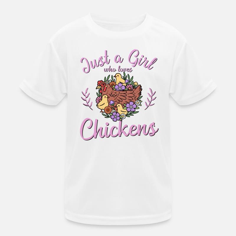 Poulets T-shirt sport Enfant