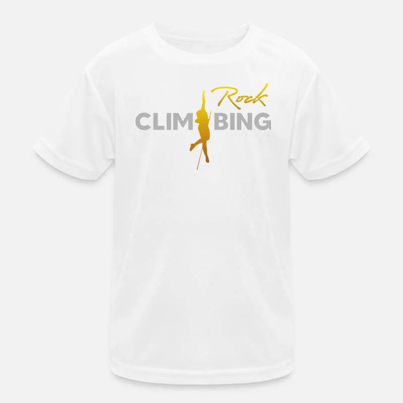 FELSKLETTERN Kinder Funktions-T-Shirt