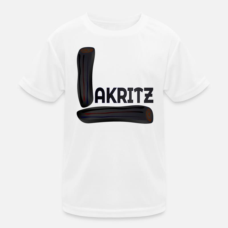 Lakritz Süßigkeiten Kinder Funktions-T-Shirt