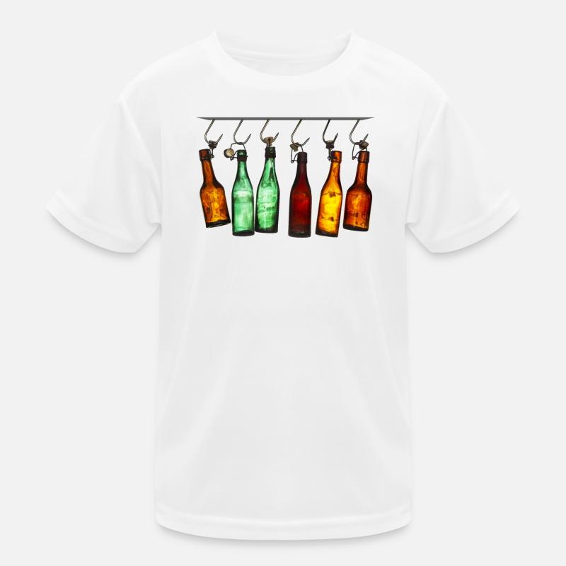 Hanging colorful bottles Kids Functional T-Shirt