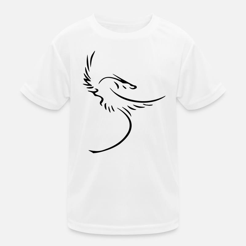 drache figur mythos dragonfly dachensymbol phoenix Kinder Funktions-T-Shirt