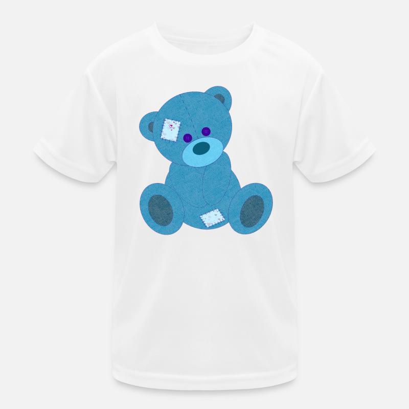 Blauer Bär Kinder Funktions-T-Shirt