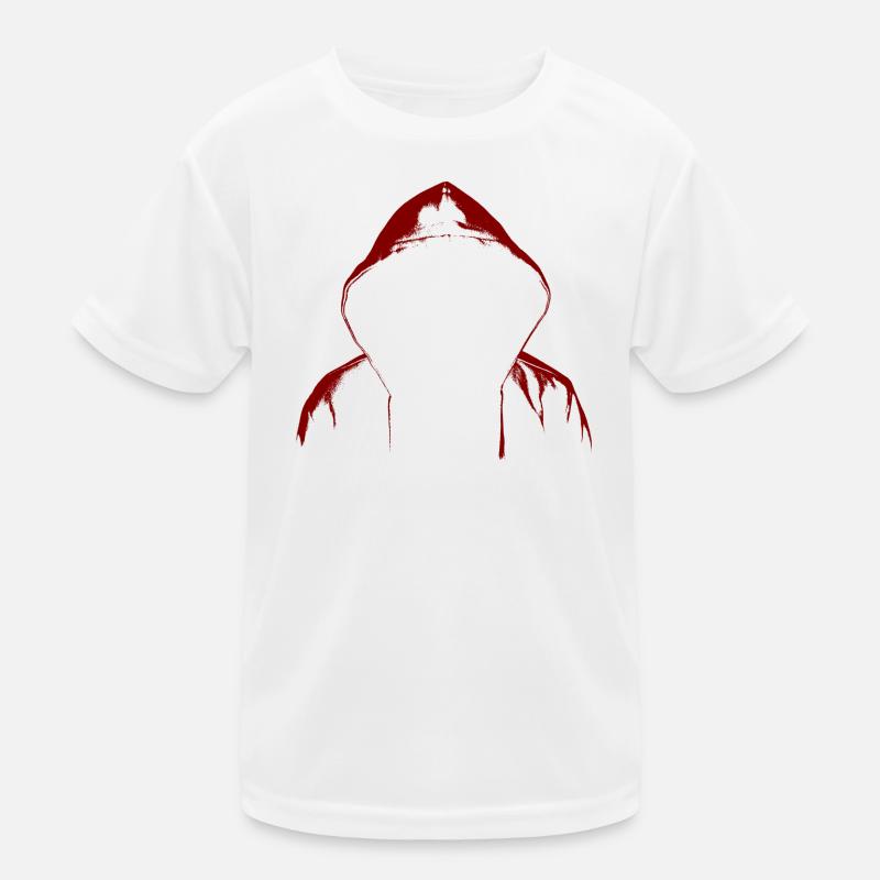 Hacker Hoodie Kids Functional T-Shirt