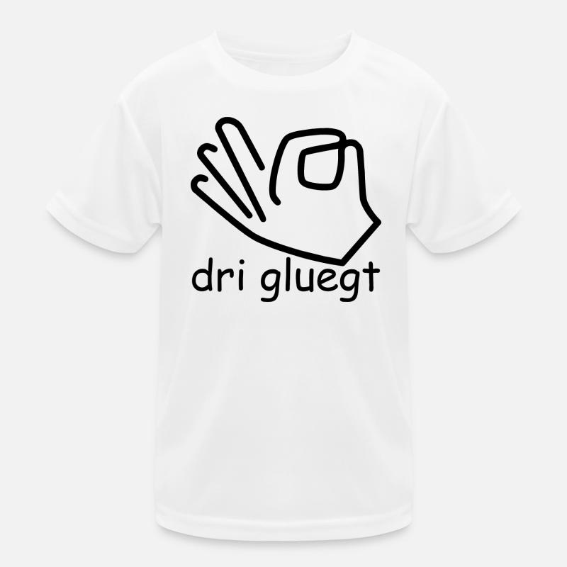 dri gluegt Kinder Funktions-T-Shirt