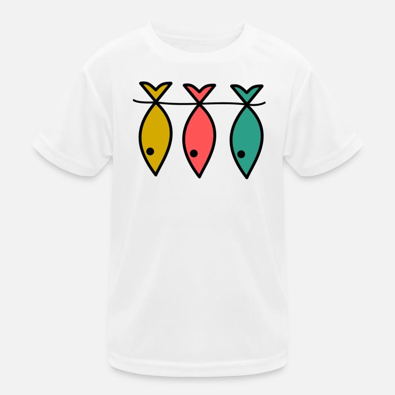 FISCH. ANGELN. FISCHER. BOOT. RUHESTAND. FEST Kinder Funktions-T-Shirt