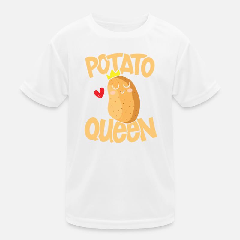 Potato queen Kinder Funktions-T-Shirt