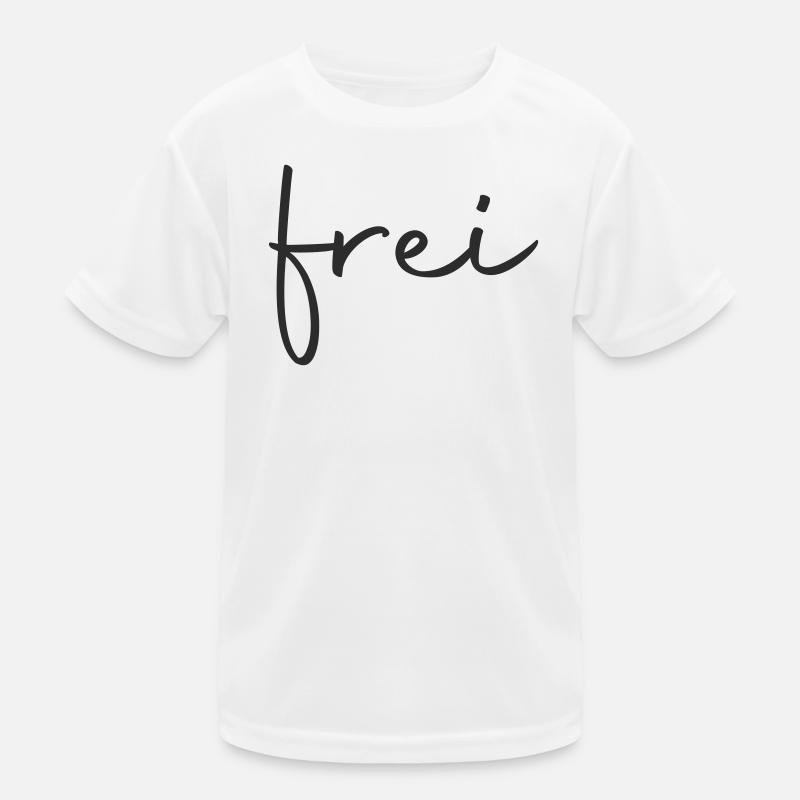 frei - frei sein Kinder Funktions-T-Shirt
